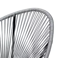 Ротанг Line, цвет серебристый